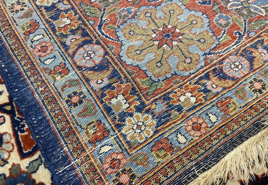 Superb Mid-Century Kashan Matta - Image 4
