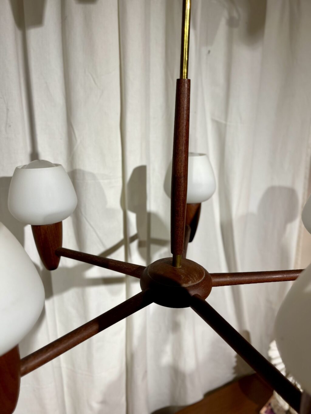 Taklampa i teak - Image 4