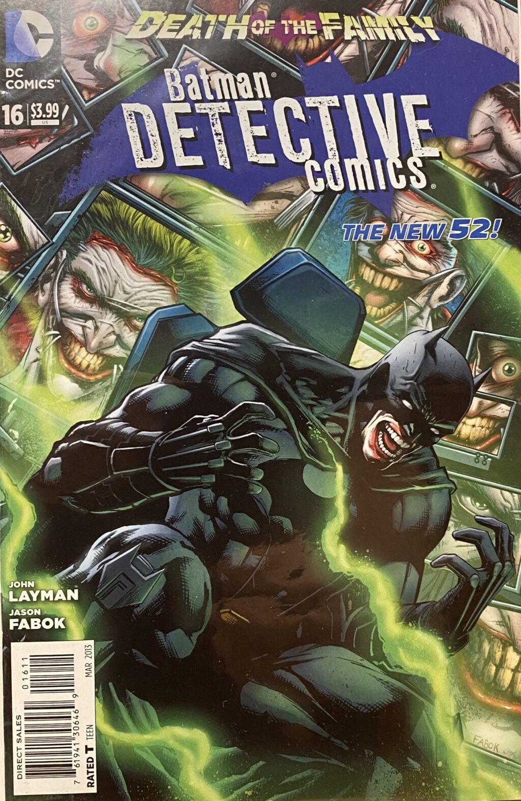 Detective Comics: Batman #16 - Death of the Family Crossover