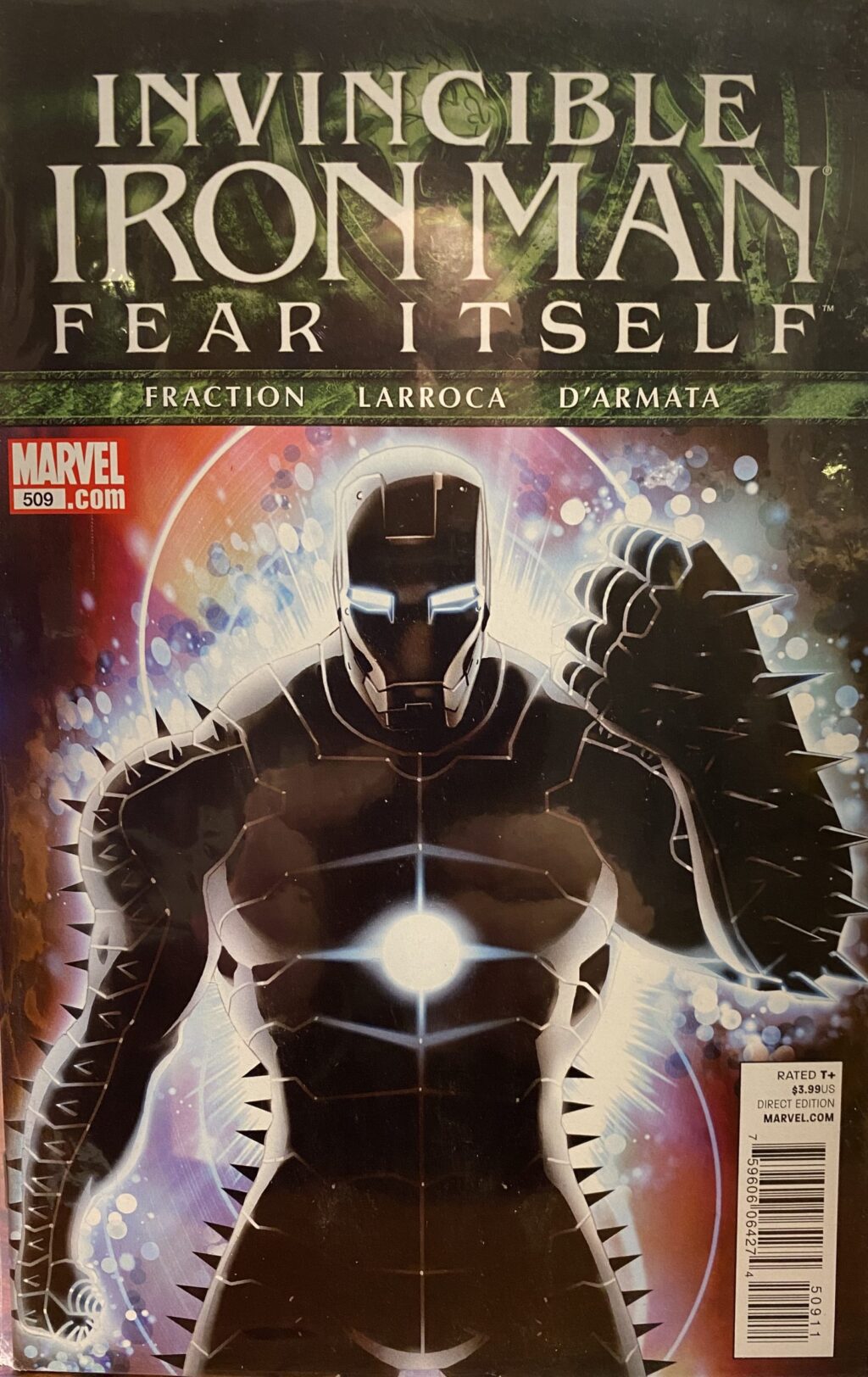 Invincible Iron Man #509 (2008-2012) - Fear Itself Crossover