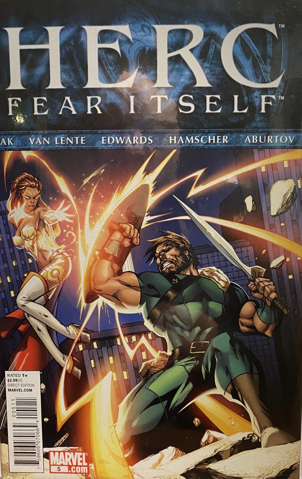 Herc #5 (2011-2012) - Fear Itself Crossover