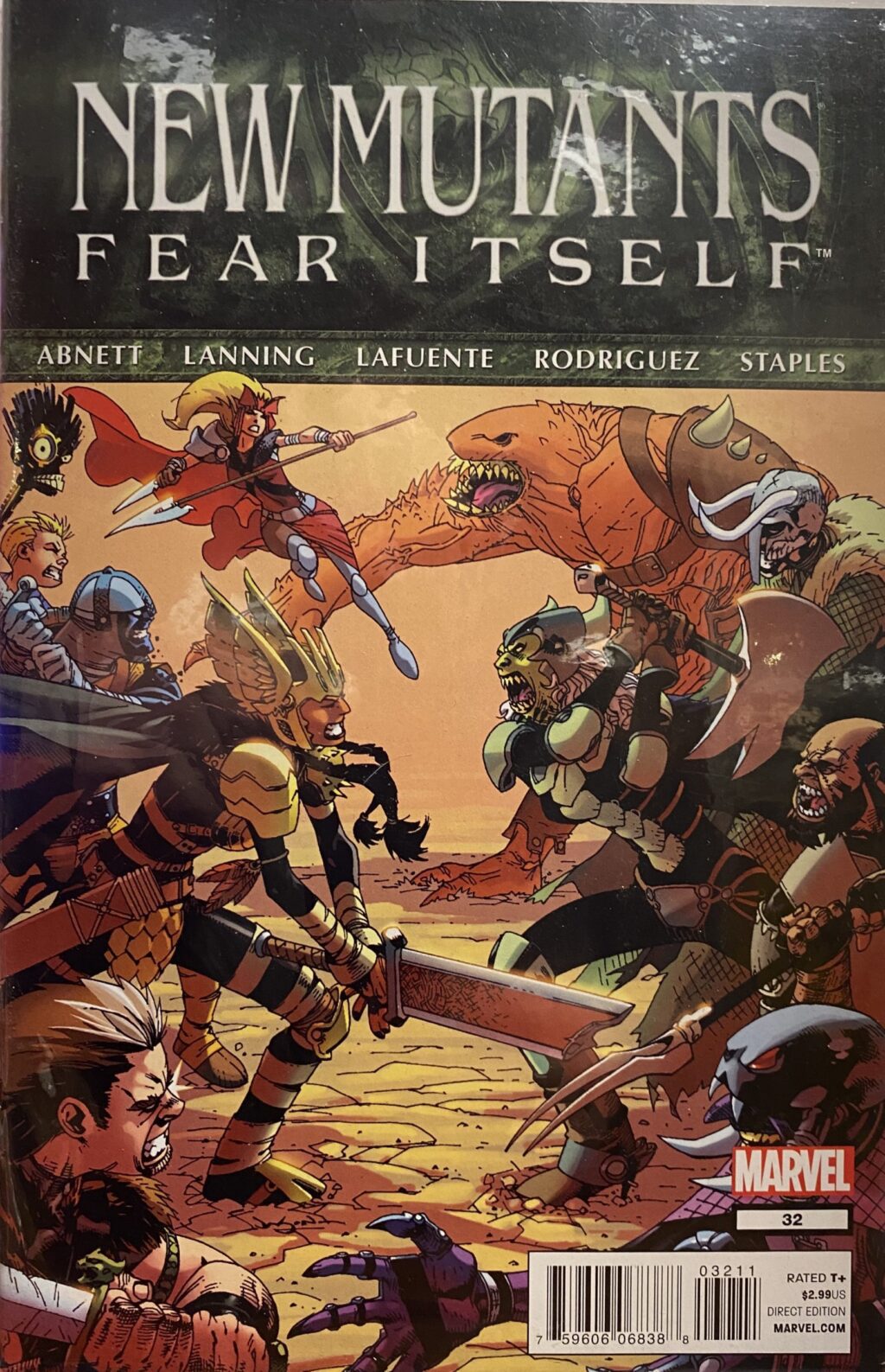 New Mutants #32 (2009-2012) - Fear Itself Crossover