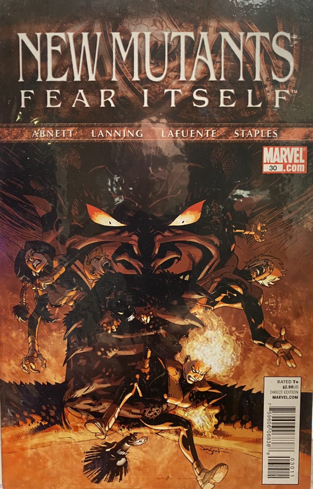 New Mutants #30 (2009-2012) - Fear Itself Crossover