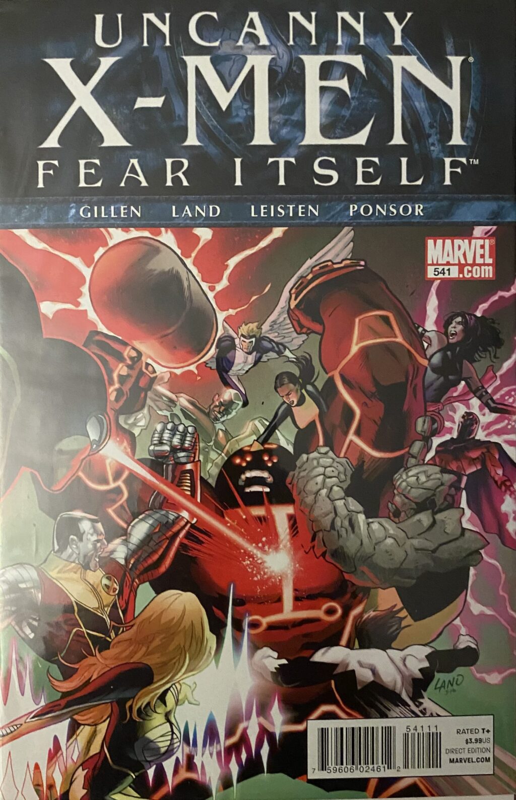 Uncanny X-Men #541 (1981-2011) - Fear Itself Tie-In