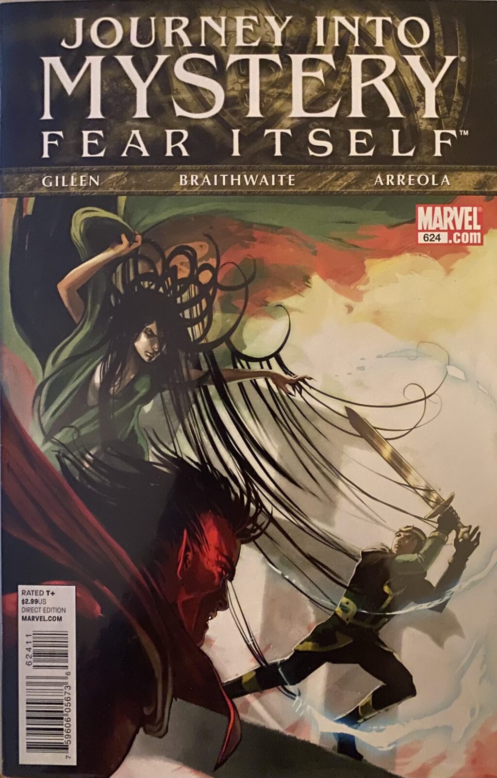 Journey Into Mystery #624 (2011-2013) - Fear Itself Tie-In