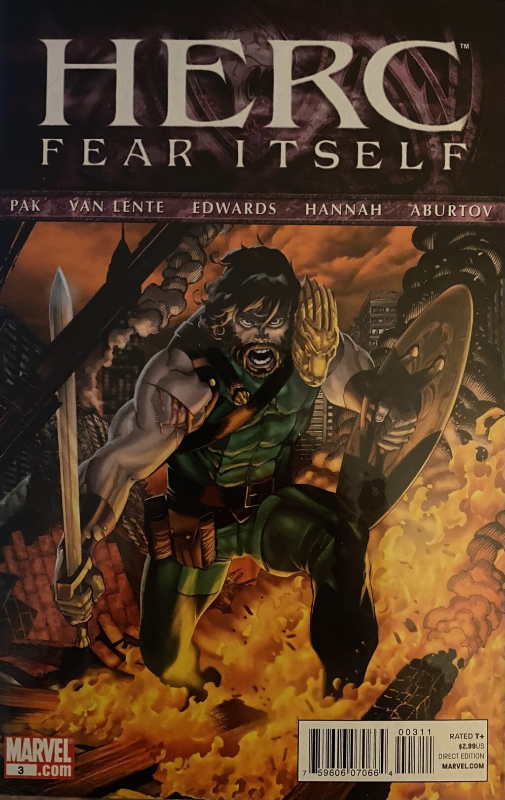 Herc #3 (2011-2012) - Fear Itself Tie-In