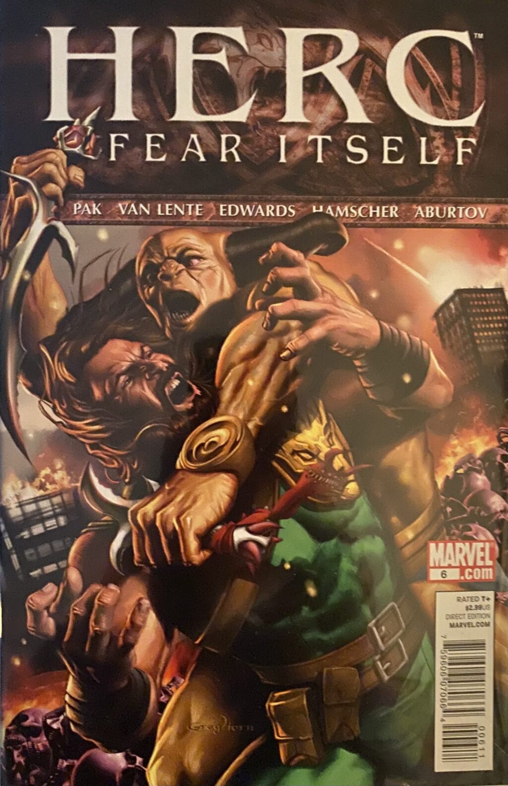 Herc #6 (2011-2012) - Fear Itself Tie-In