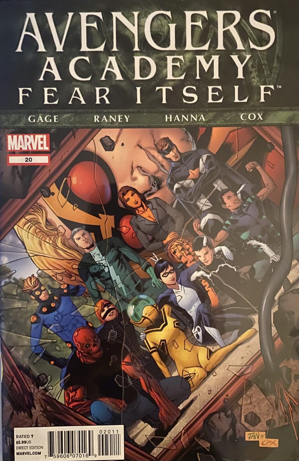 Avengers Academy #20 (2010-2013) - Fear Itself Tie-In