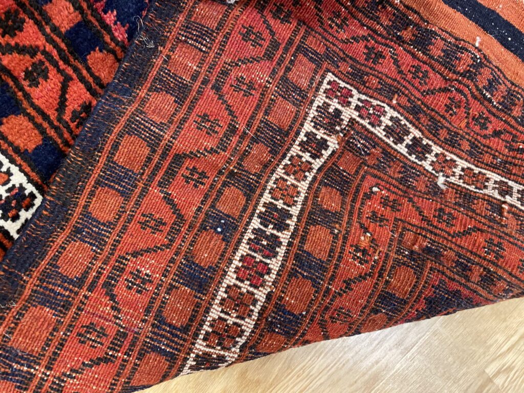 Modern Handknuten Baluchistan Matta - Image 3