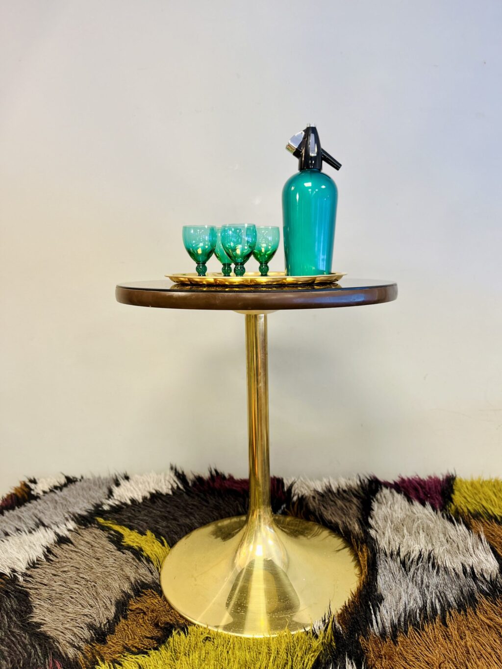 Drinkbord i mässing - Image 3