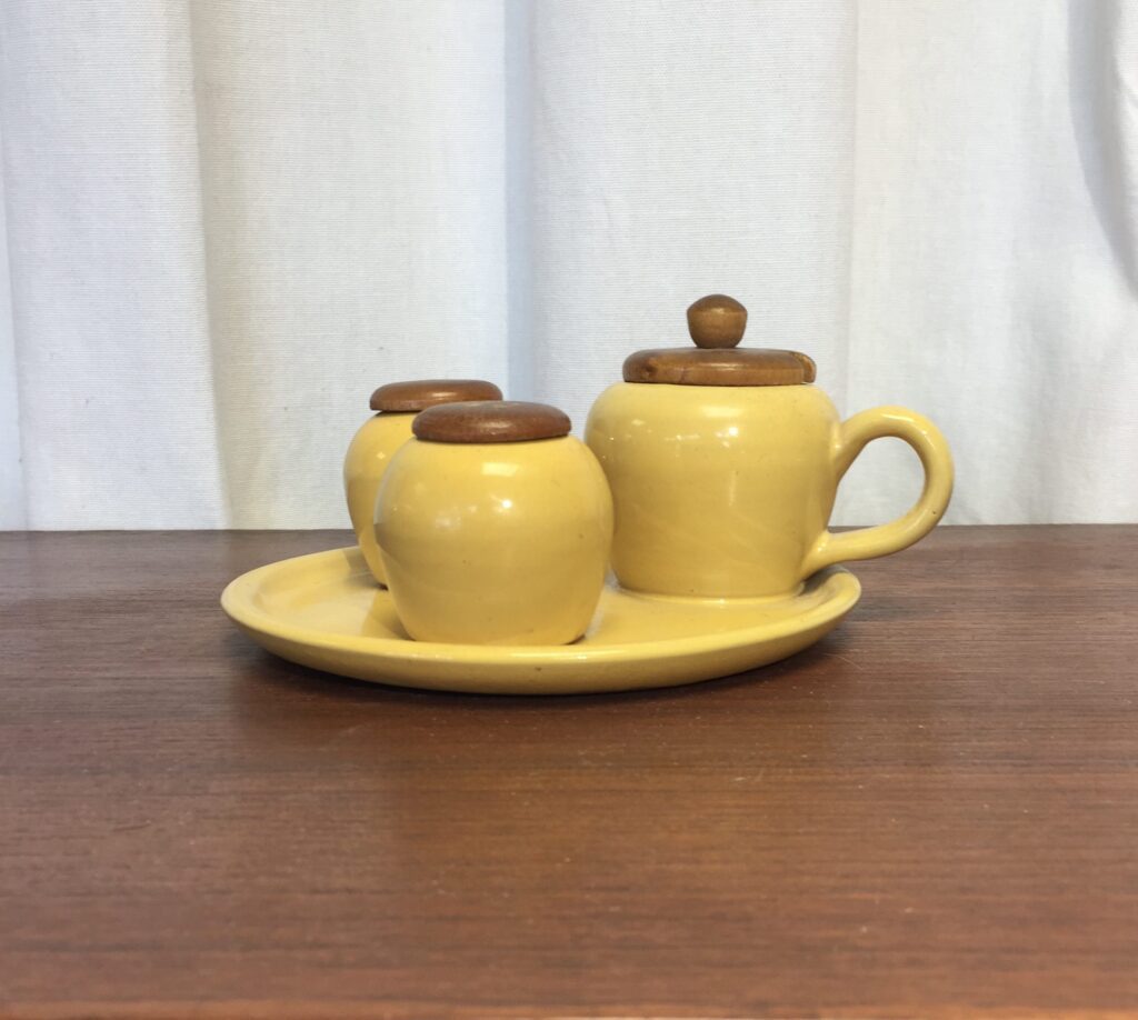 Färgglatt Cruet Set i Keramik