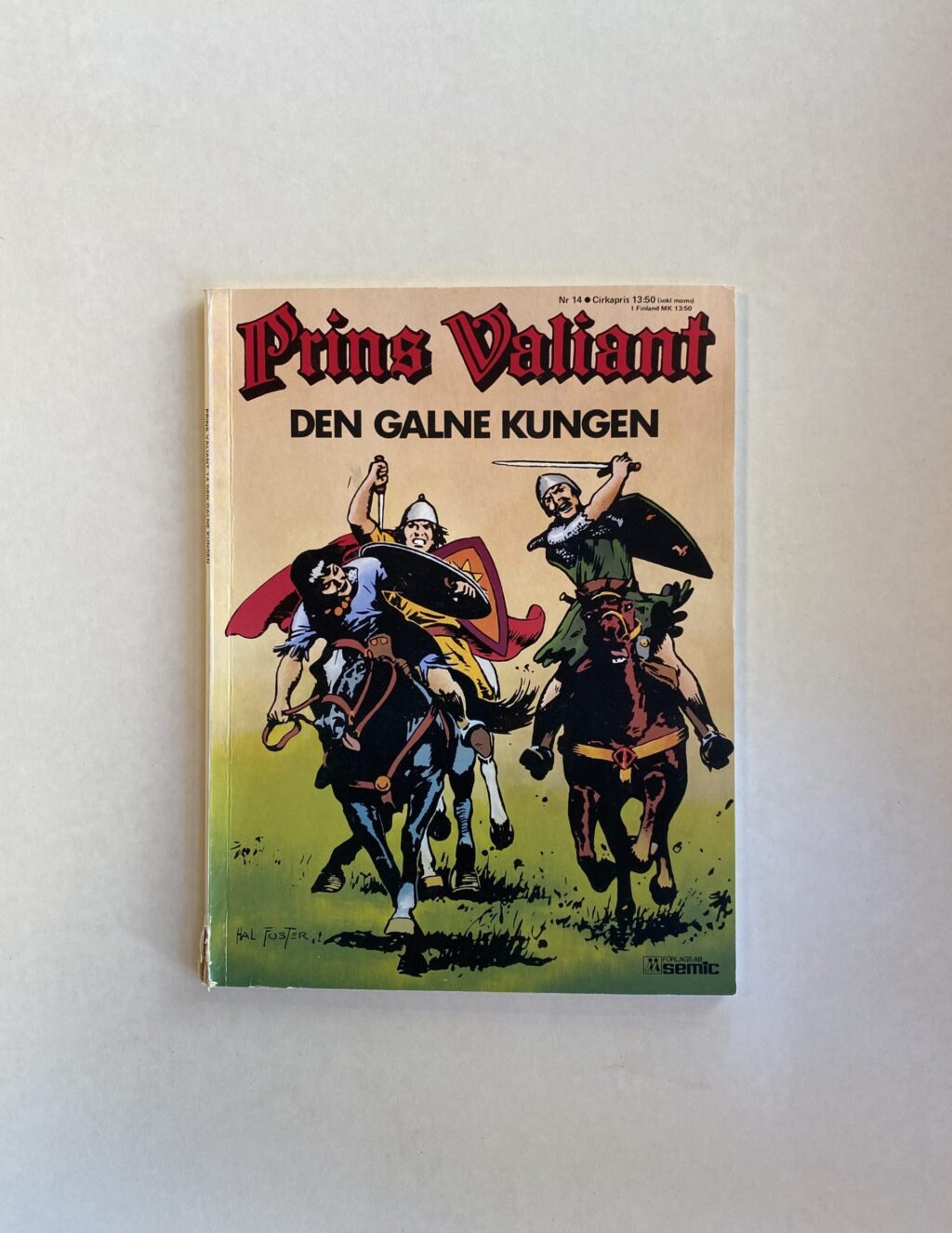 Prins Valiant Nr 14 (1978) Den Galne Kungen