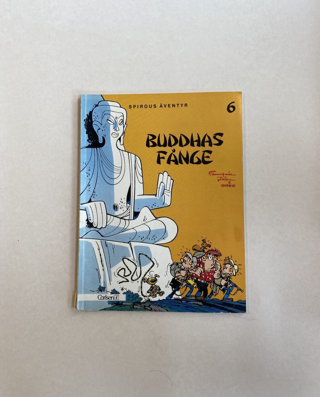 Spirious Äventyr 6 - Buddhas Fånge
