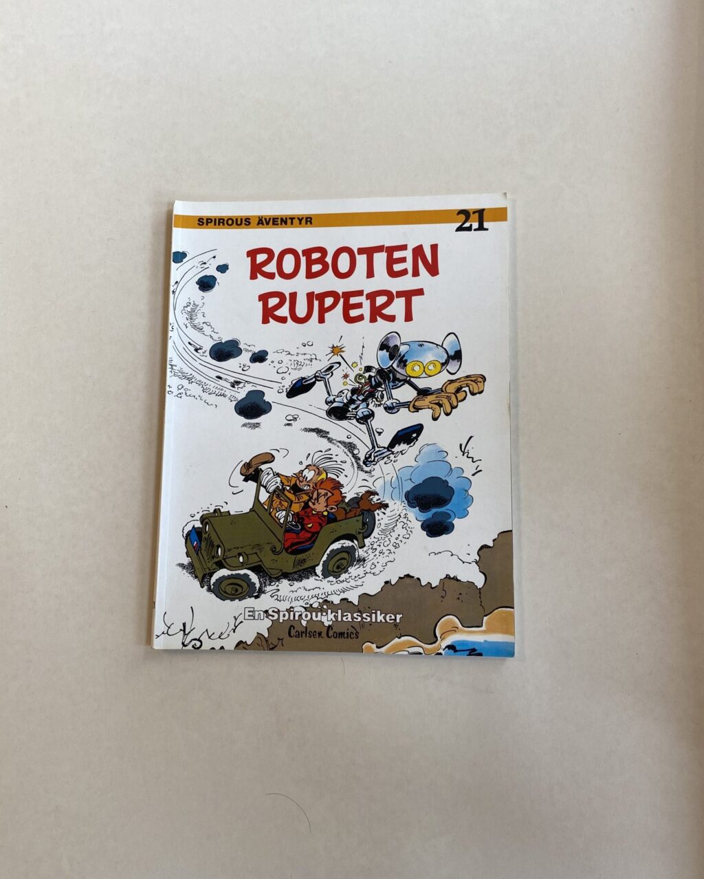 Spirous äventyr 21 - Roboton Rupert
