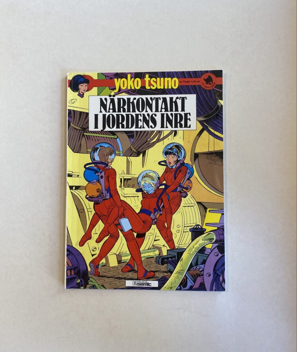 Yoko Tsuno Nr 3 - Närkontakt i jordens inre