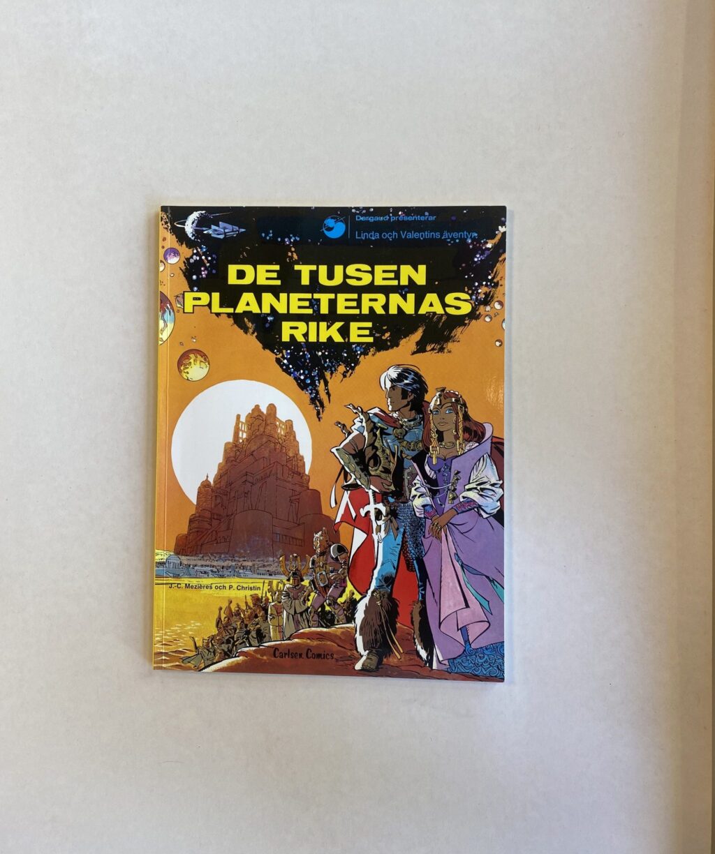 Linda och Valentins äventyr Nr 5 (1977) De Tusen Planeternas Rike