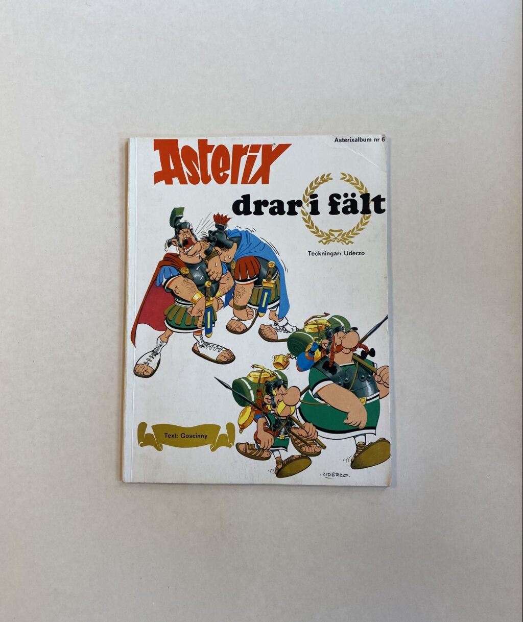 Astertixalbum Nr 6 - Asterix Drar i Fält