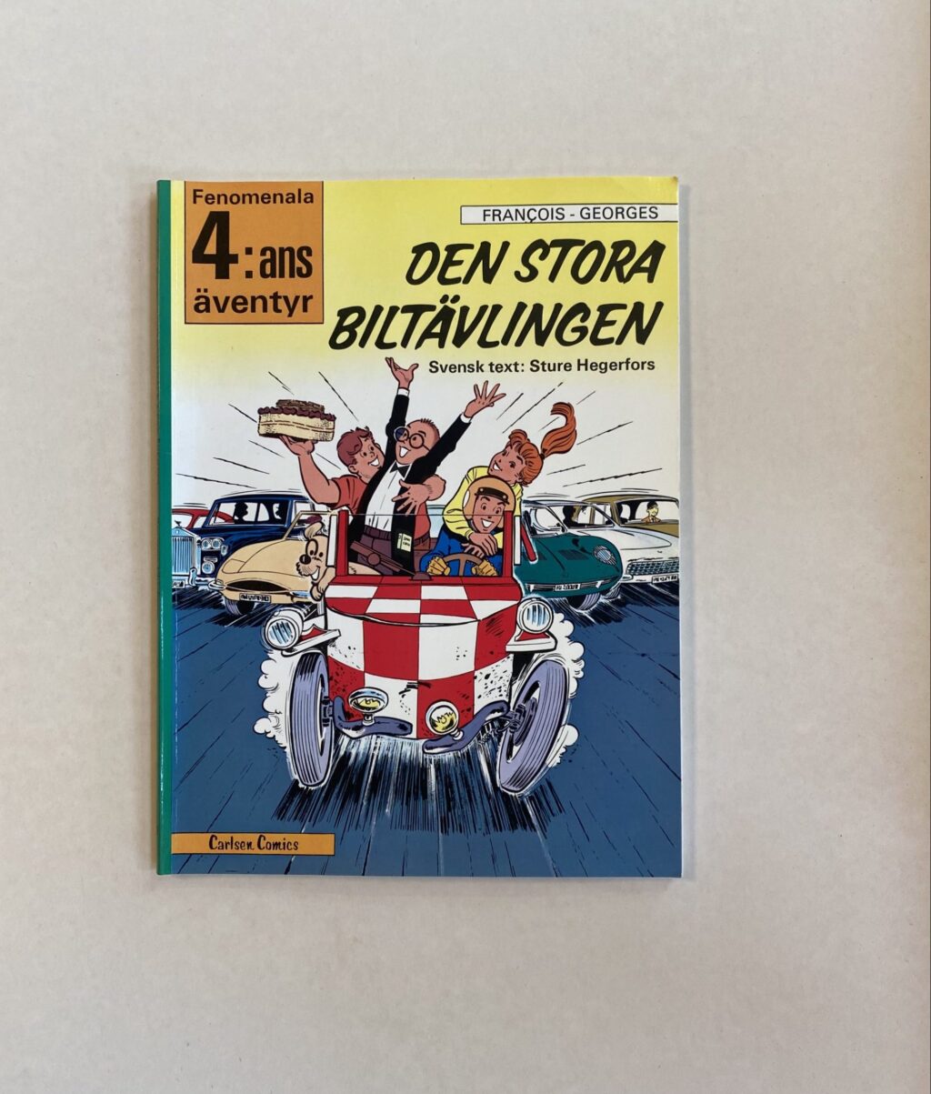 Fenomenala 4:ans Äventyr 9 - Den Stora Biltävlingen