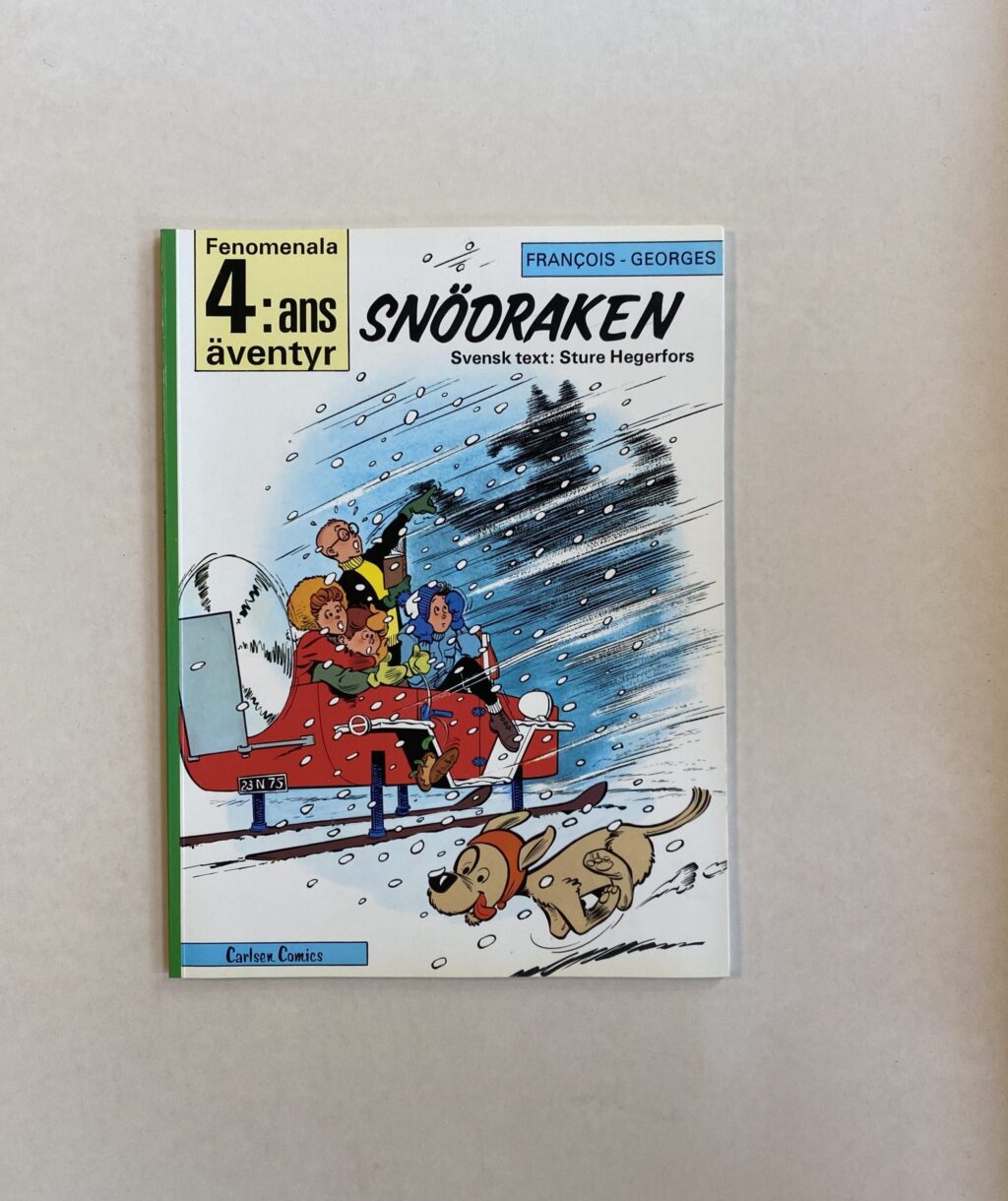 Fenomenala 4:ans Äventyr 8 - Snödraken