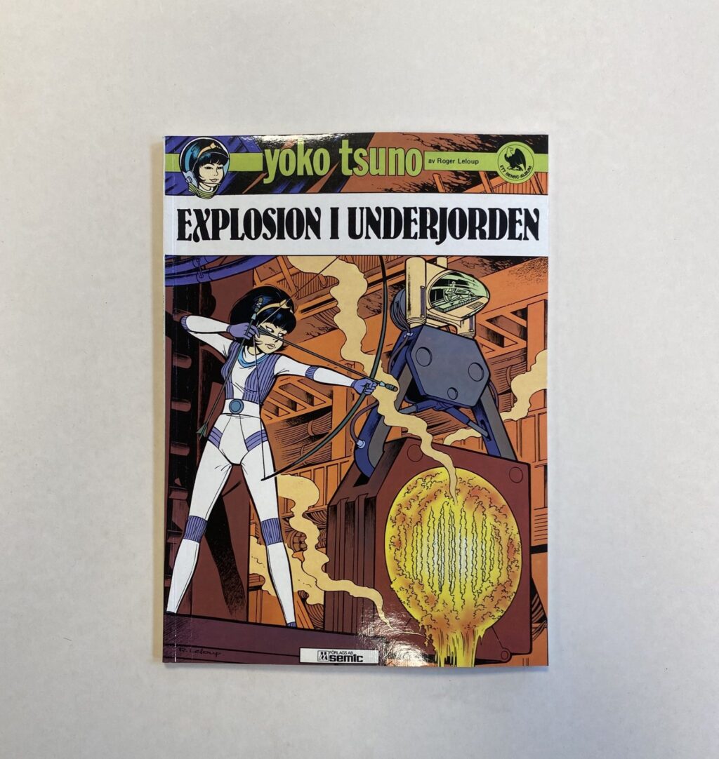 Yoko Tsuno Nr 4 - Explosion I Underjorden