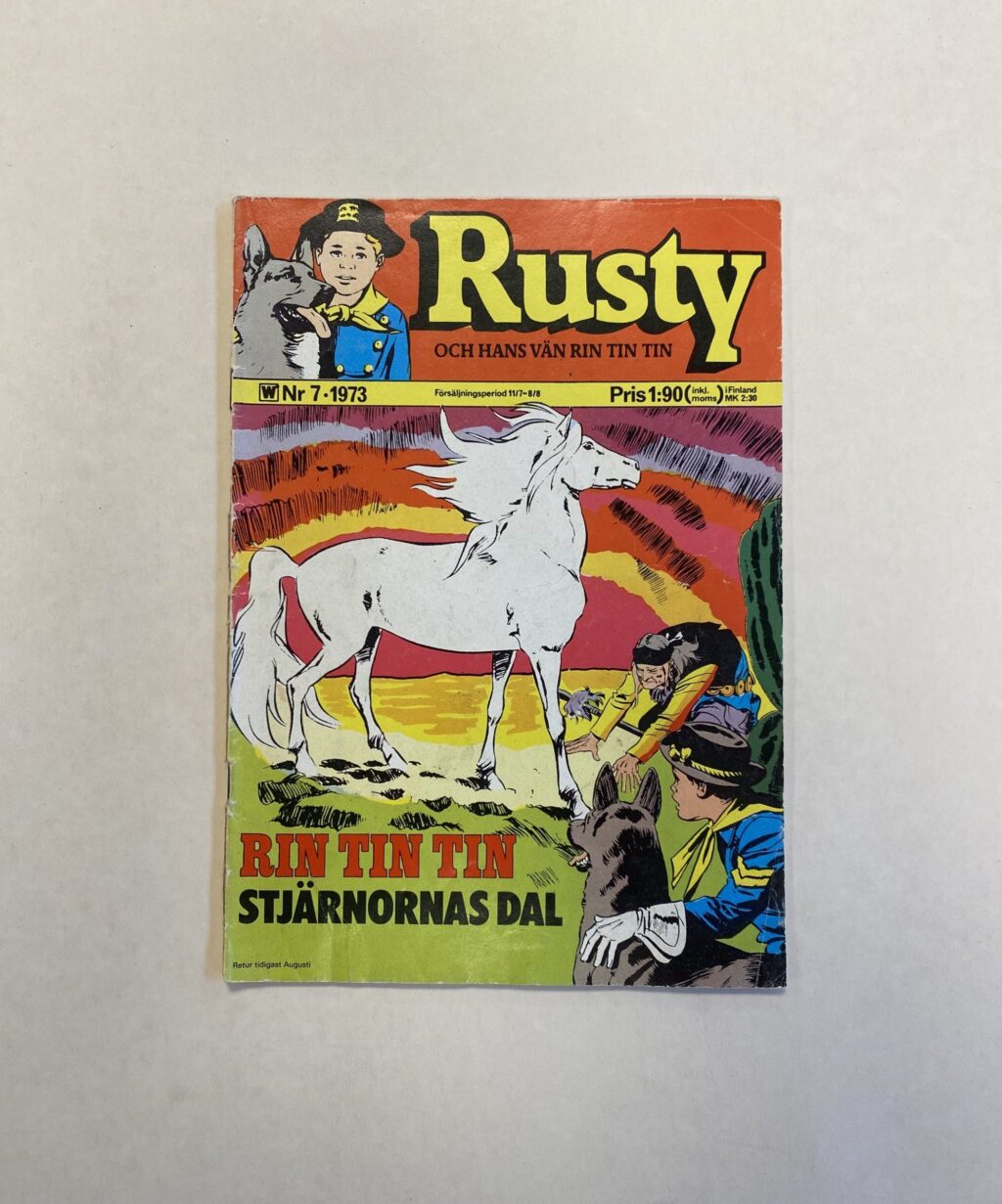 Rusty Och Hans Vän Rin Tin Tin 7 - 1973