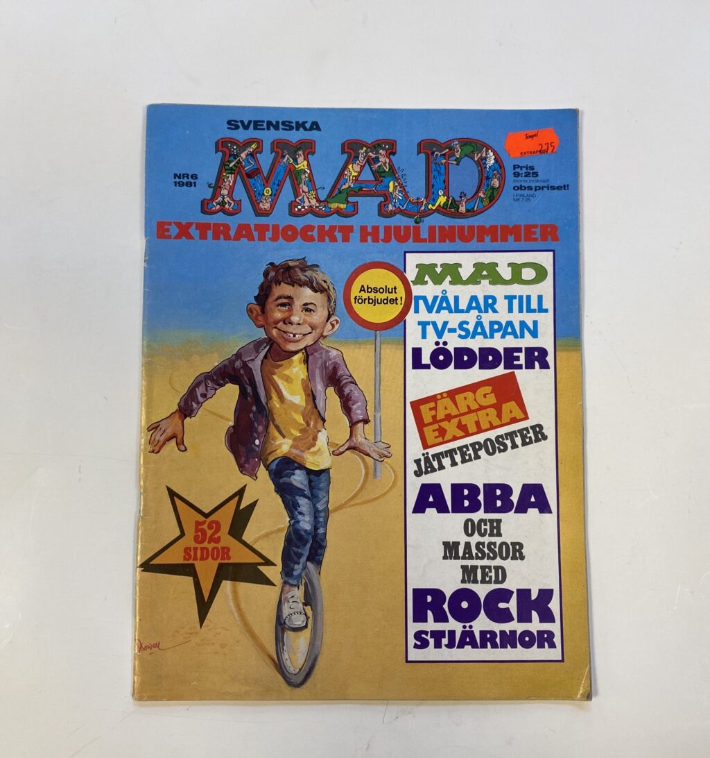 Svenska MAD - Nr 6. 1981