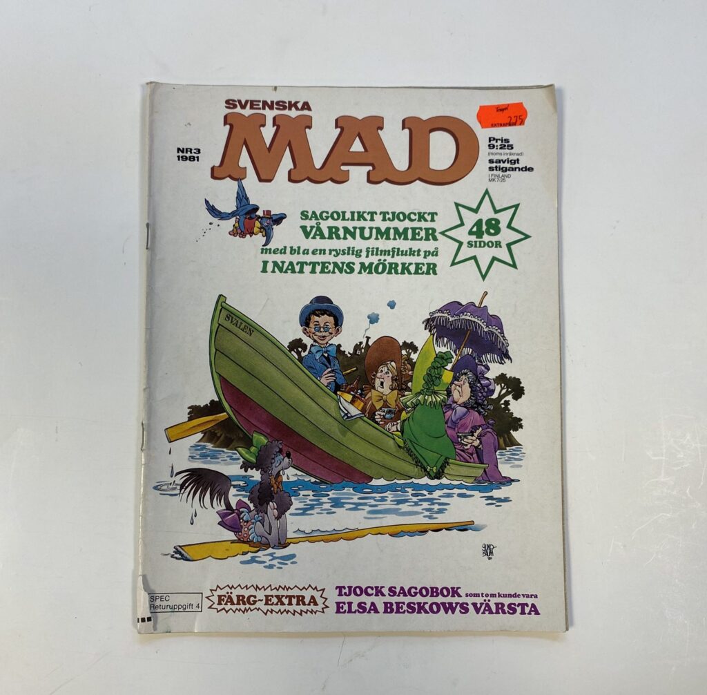 Svenska MAD - Nr 3. 1981