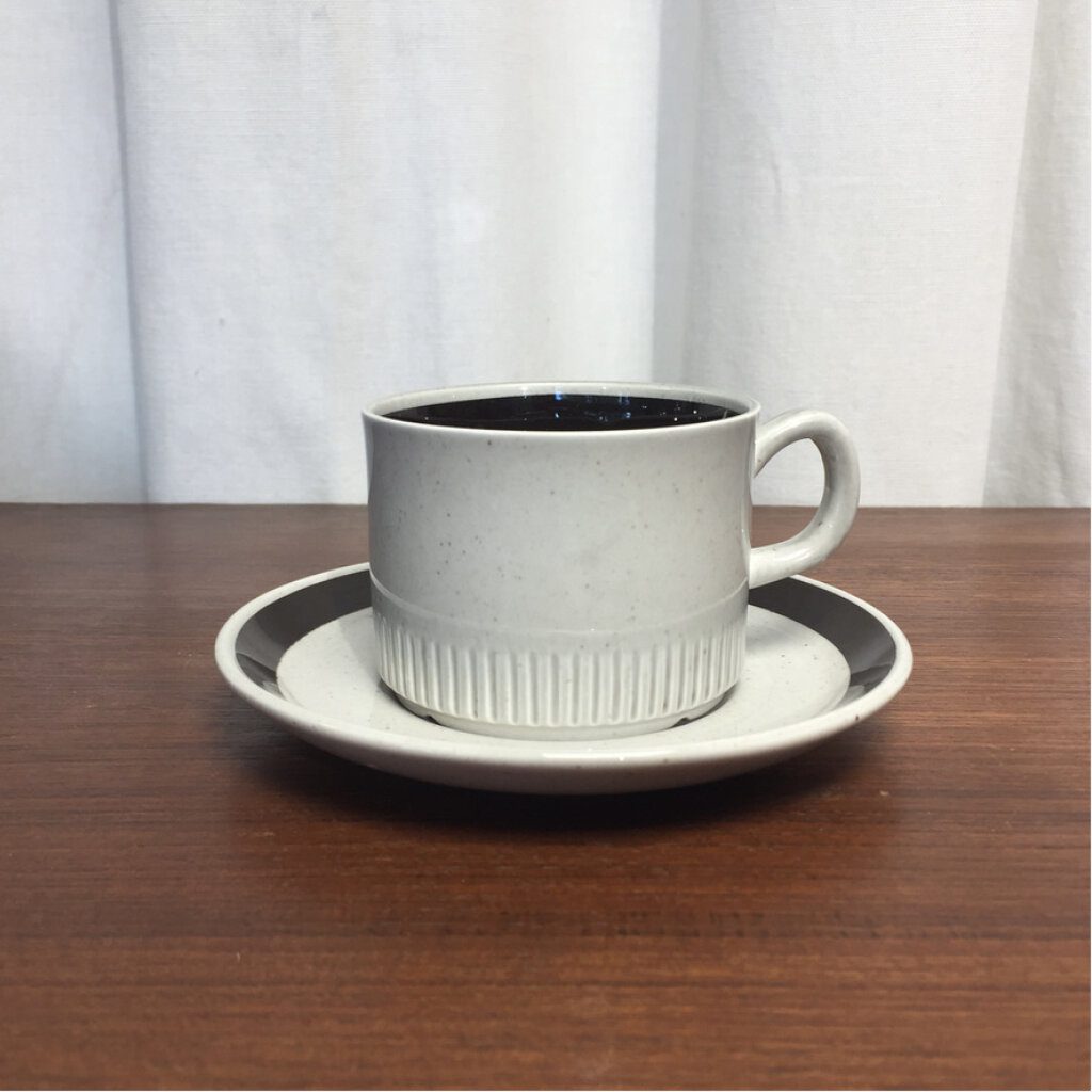 Grå och Bruna Rörstrands Kaffekoppar - Image 6