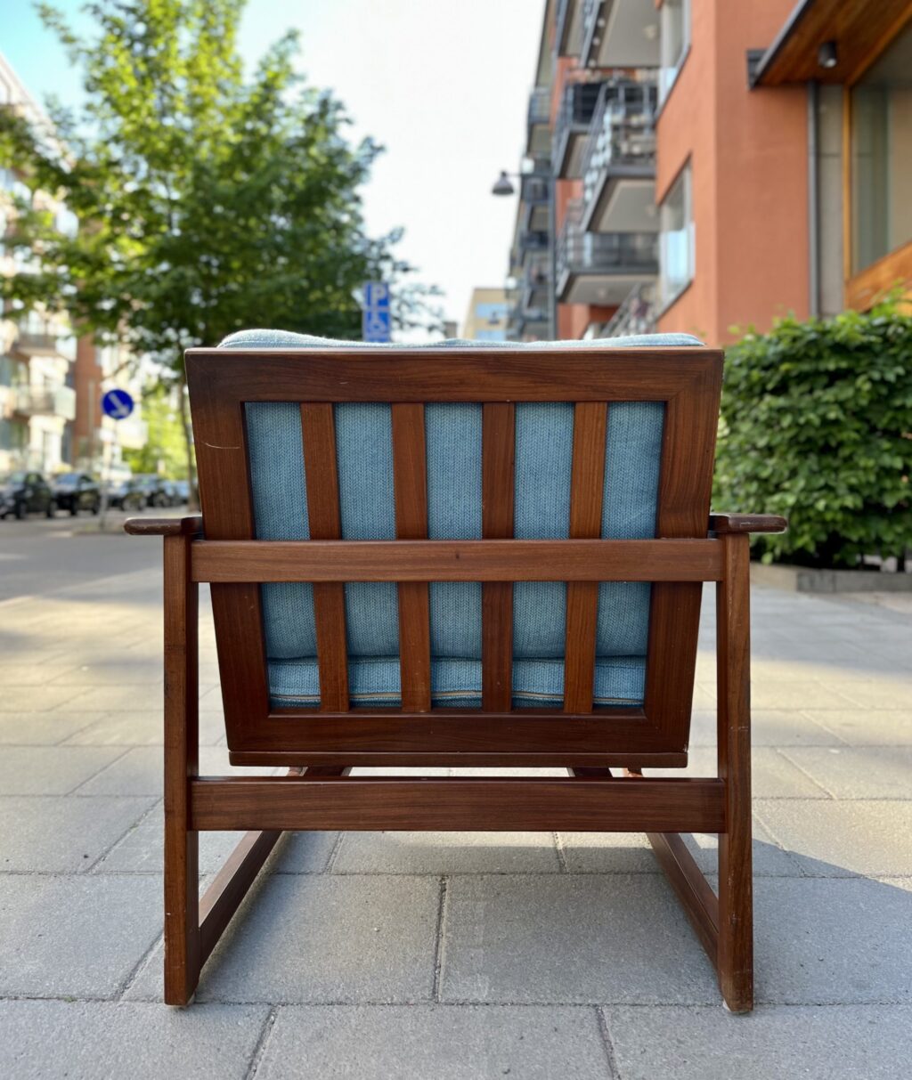 Fåtölj i teak - Image 5