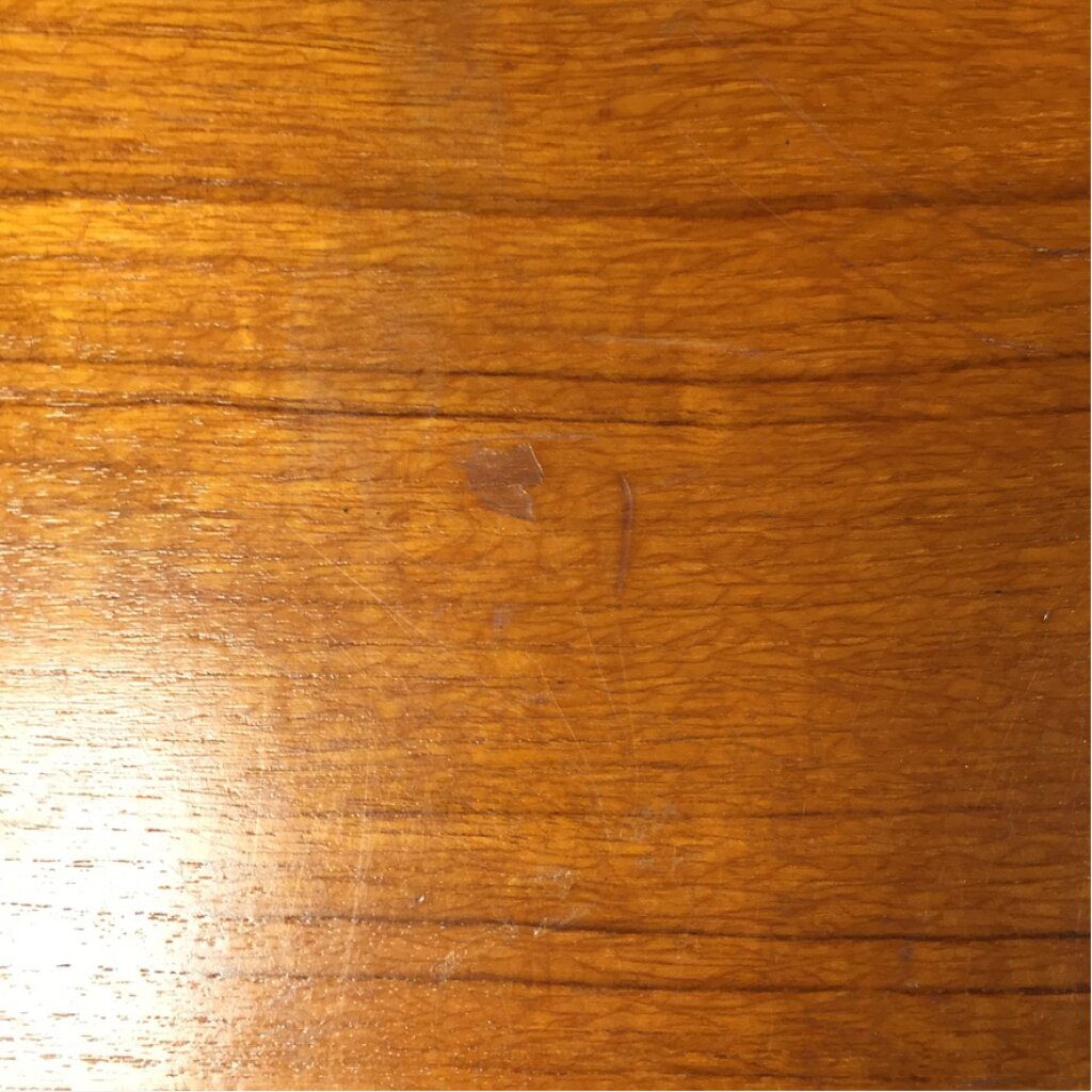 Stadigt Skrivbord i Teak med 8 Lådor - Image 4