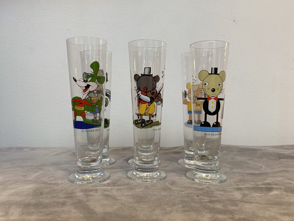 Lasse Åberg Vintage Ölglas