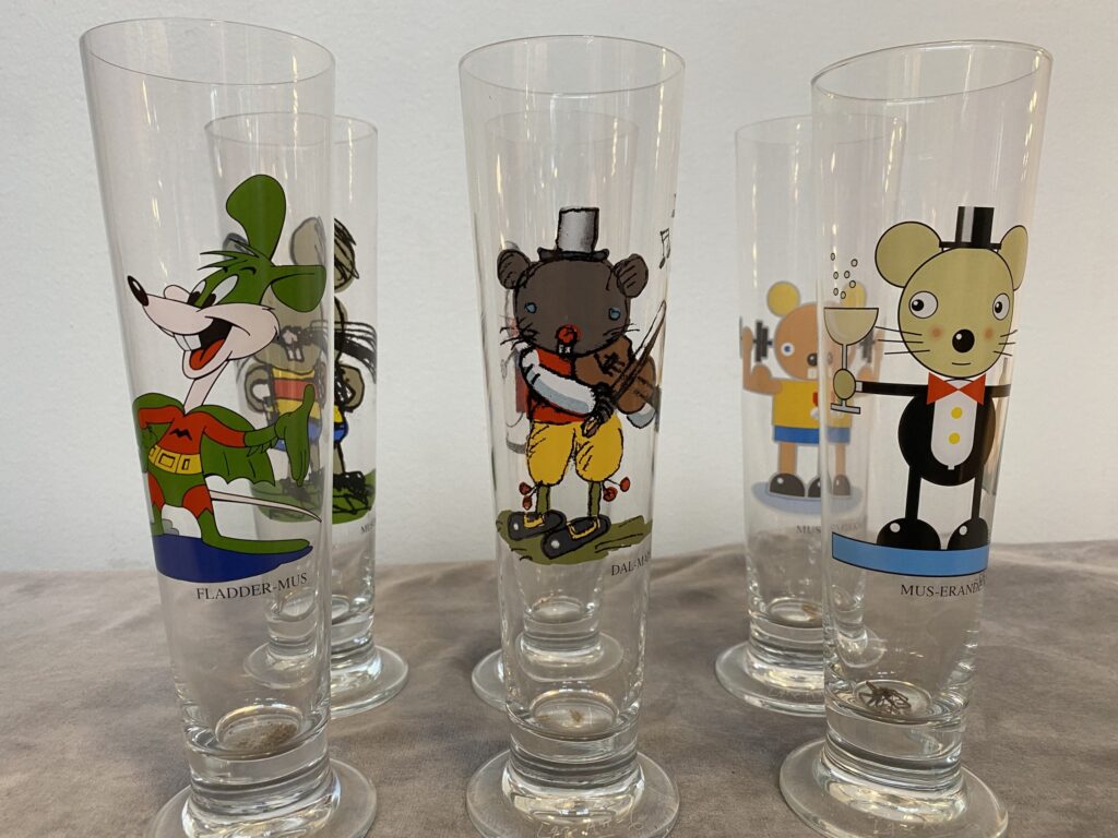 Lasse Åberg Vintage Ölglas - Image 2