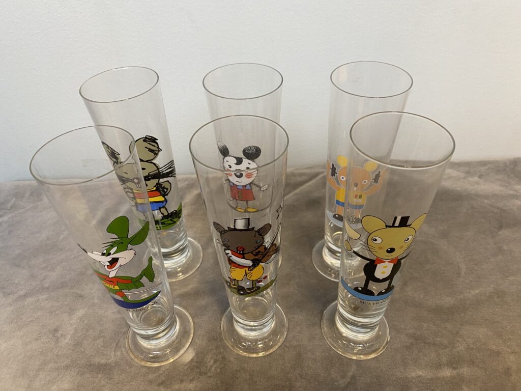 Lasse Åberg Vintage Ölglas - Image 3
