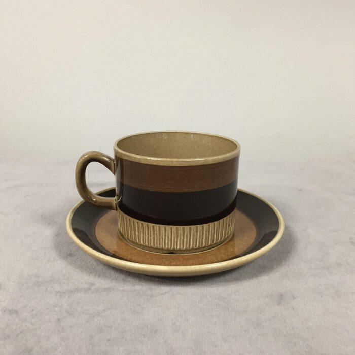 "Terra" Kaffekopp med Fat - Gefle