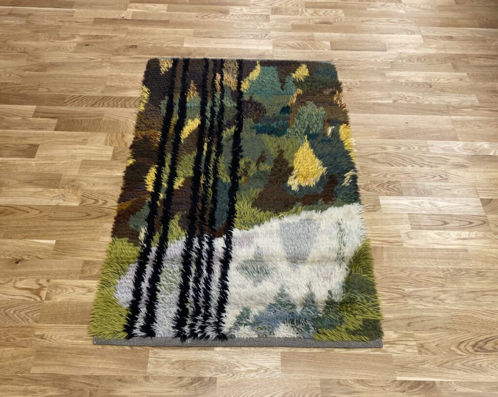 Retro Ryamatta - Skogen Ett