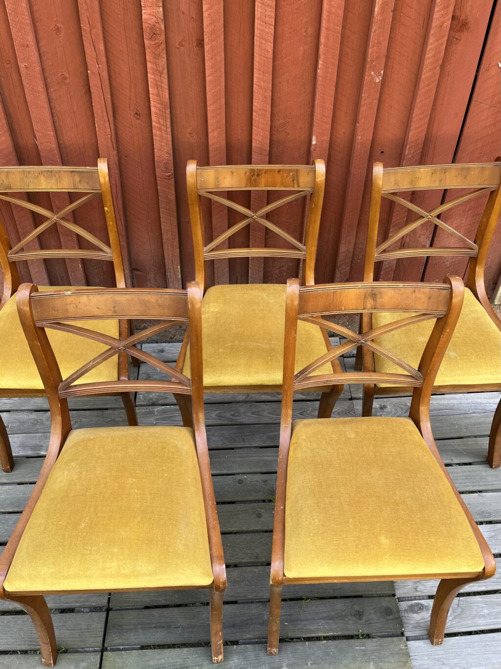 5st Engelskstil Stolar - Image 3