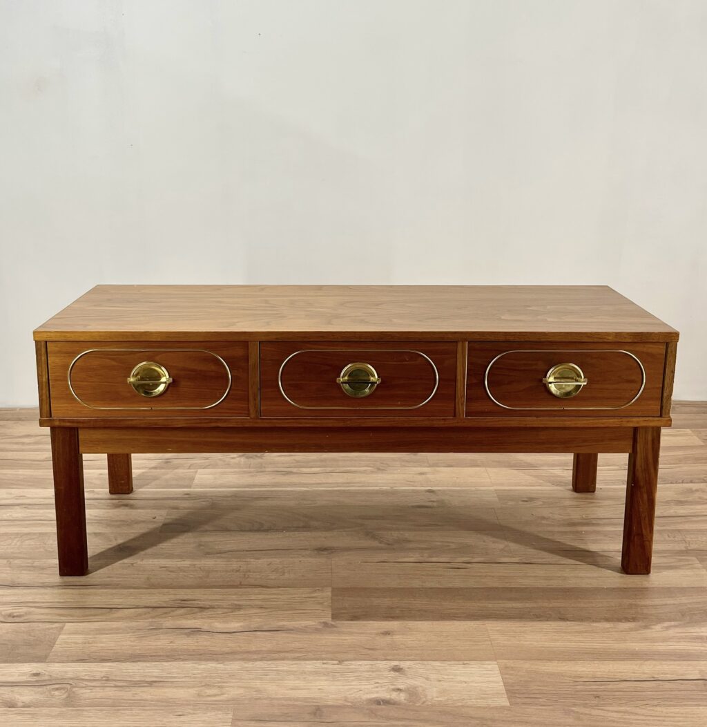 70-tals Media/Hallbänk i Teak