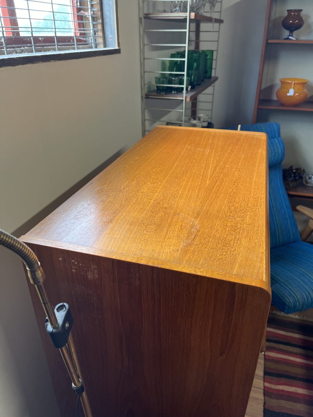 Stor Teak Byrå med 6 Lådor - Image 2