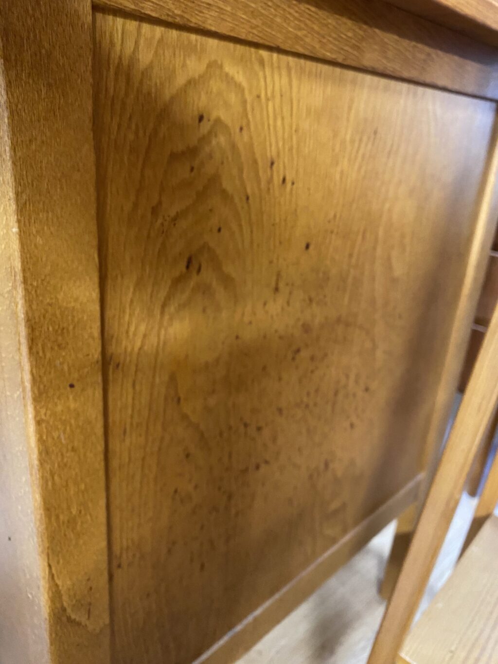 Teak Skrivbord med Skåp och Lådor - Image 6