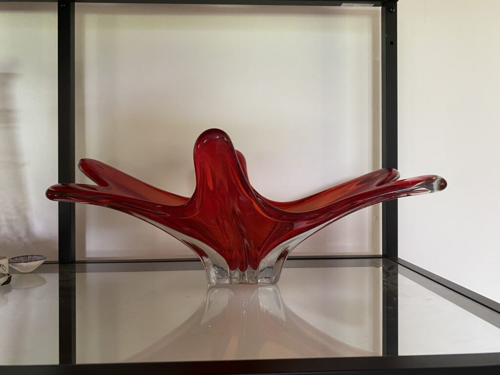 Mid-century glasvas Murano - Image 3