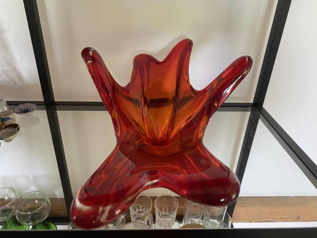 Mid-century glasvas Murano - Image 2