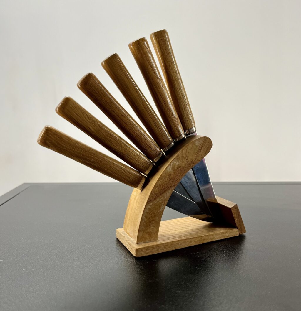 Knivställ i Teak - Image 2