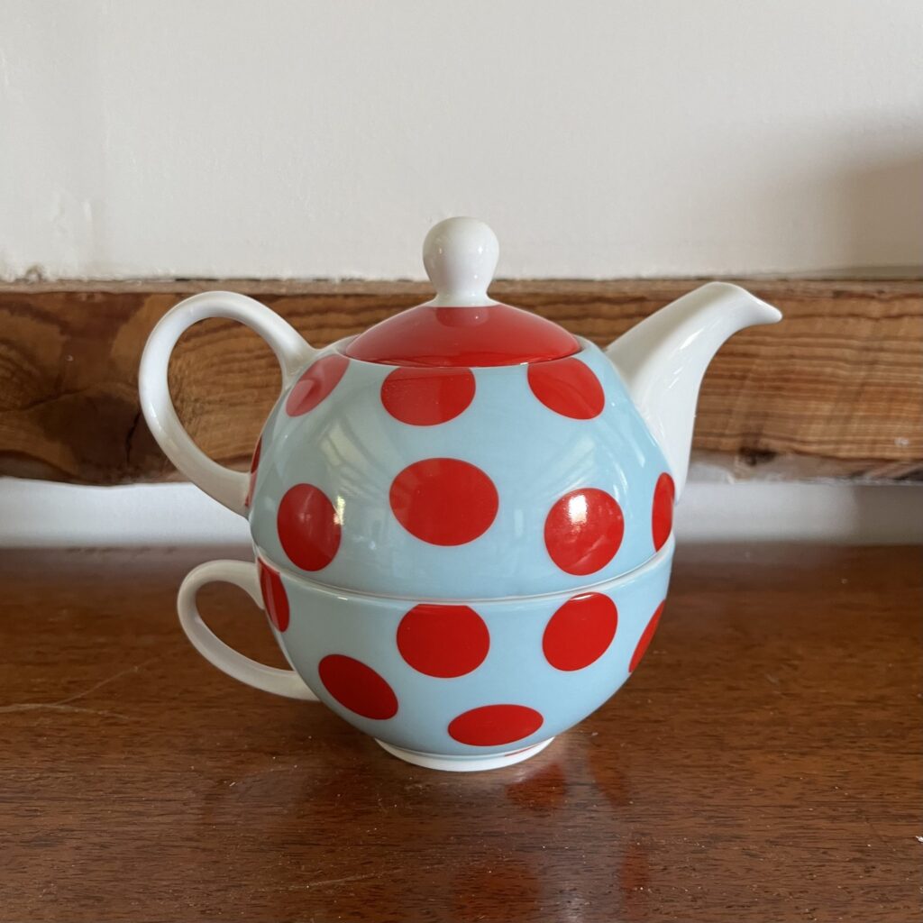 Blå & Röd Tea for One - T41 - Image 5