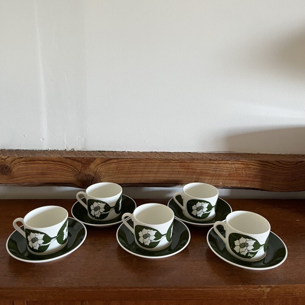 ”Fleur” Kaffekopp med Fat - Paul Hoff - Image 2