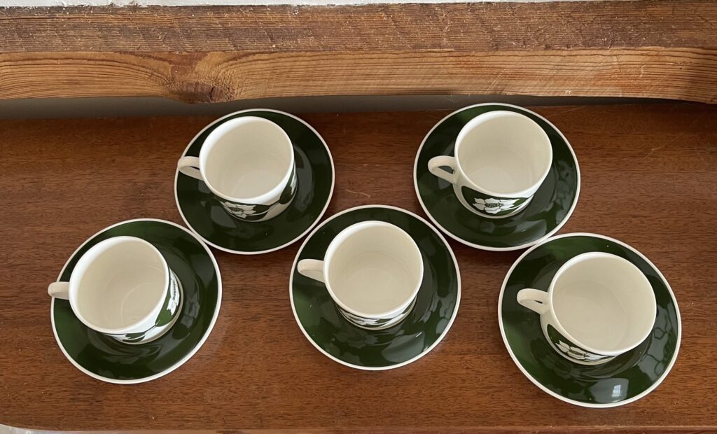 ”Fleur” Kaffekopp med Fat - Paul Hoff - Image 3