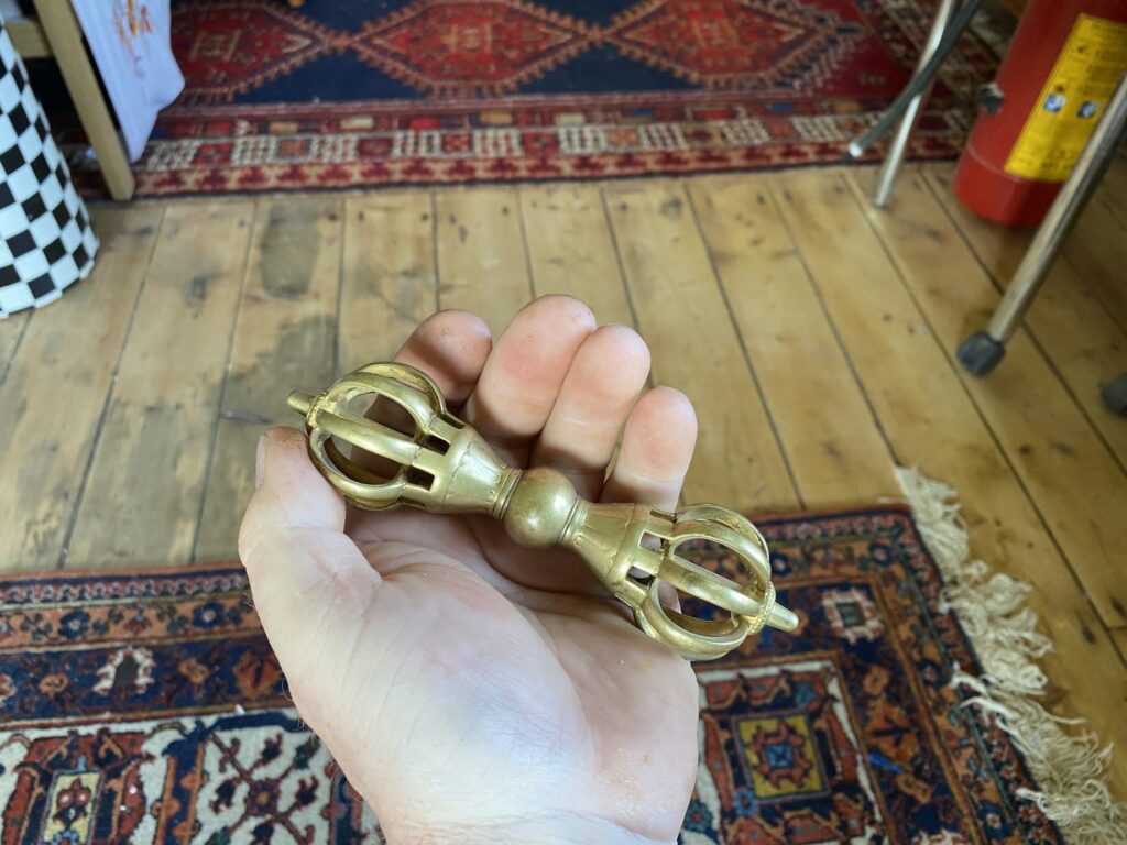 Stor Antik Tibetan Dorje - Image 2