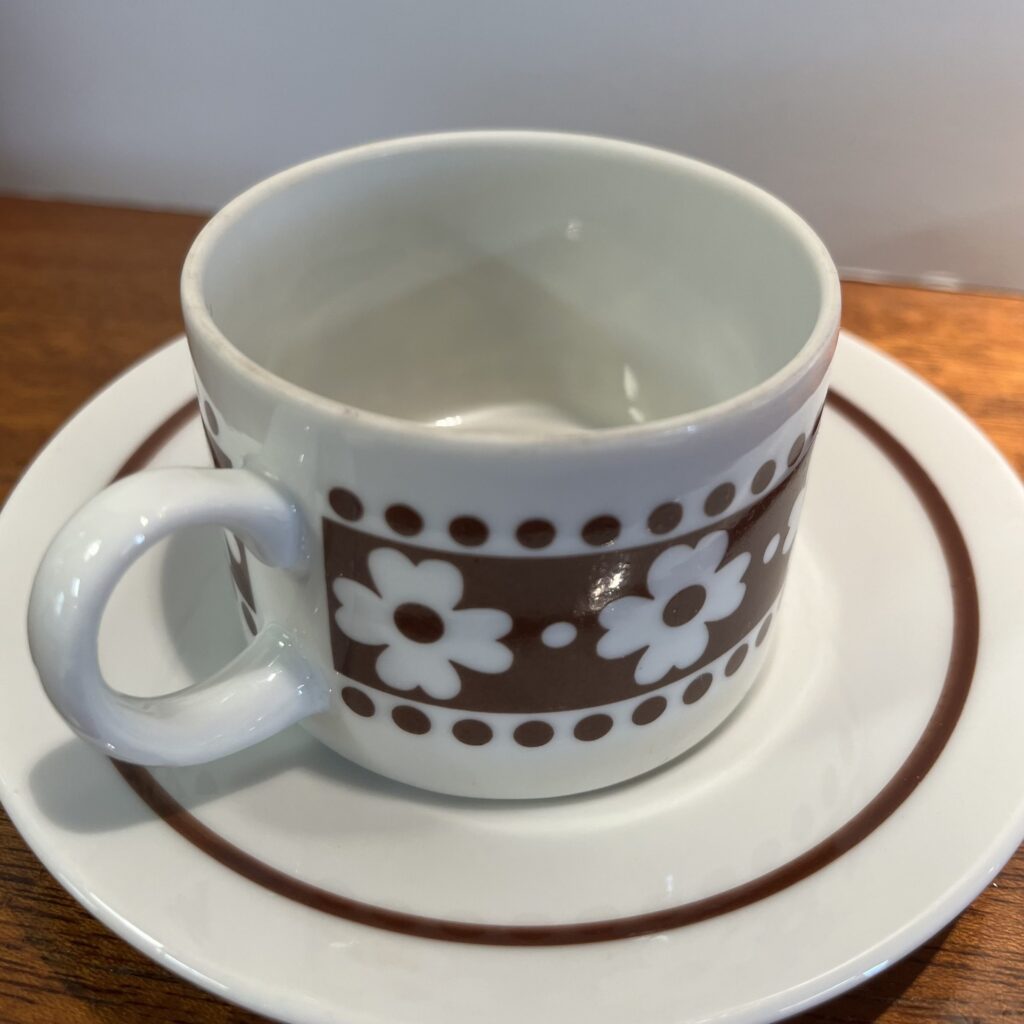 4st Retro Kaffekoppar - 70-tal - Image 5