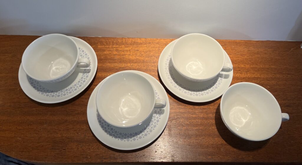4st Koppar med 3st Fat - Rörstrand - Image 4
