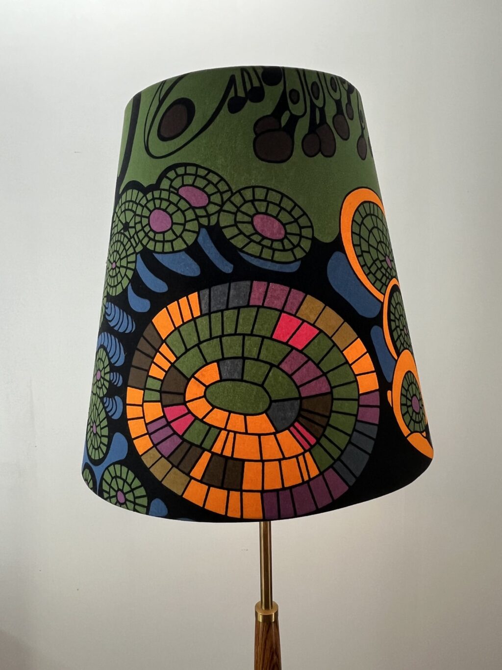 Retro Golvlampa i Valnöt - NAF - Image 6