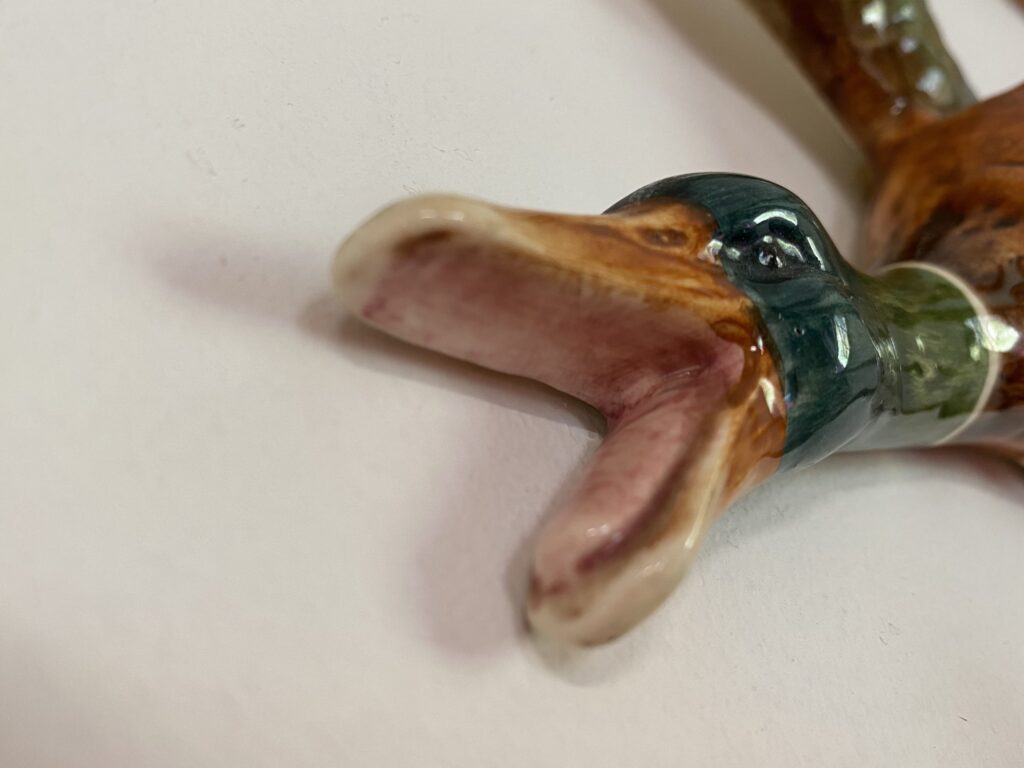 Decorative Retro Ceramic Duck - Image 3